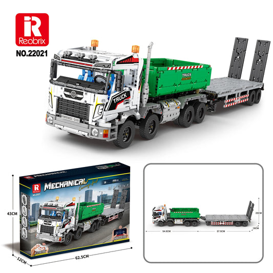 MOC City Mobile Crane Truck Building Set 2950 Pieces