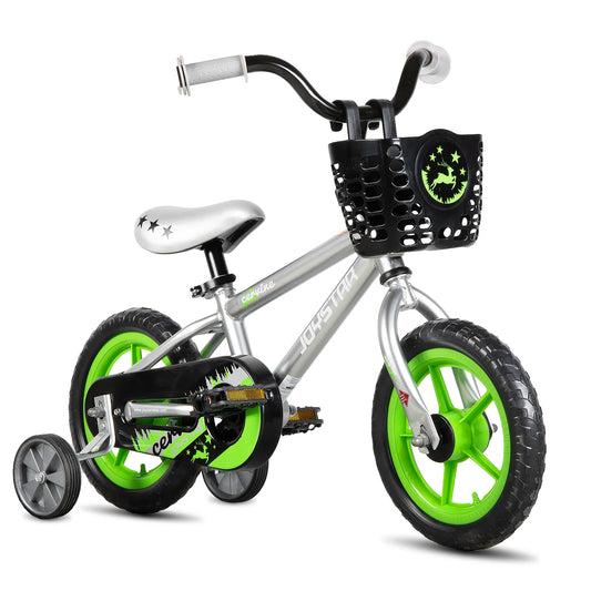 JOYSTAR Cervine Graffiti Kids Bike With Basket And Wheels
