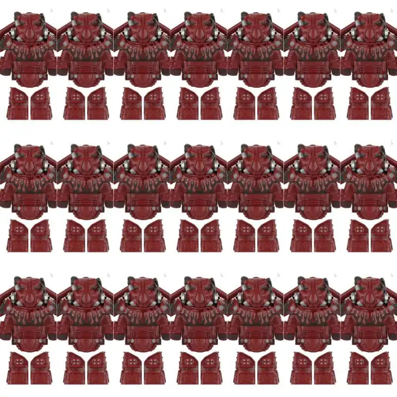T 51 Mecha Power Armor Building Blocks Soldier Figures