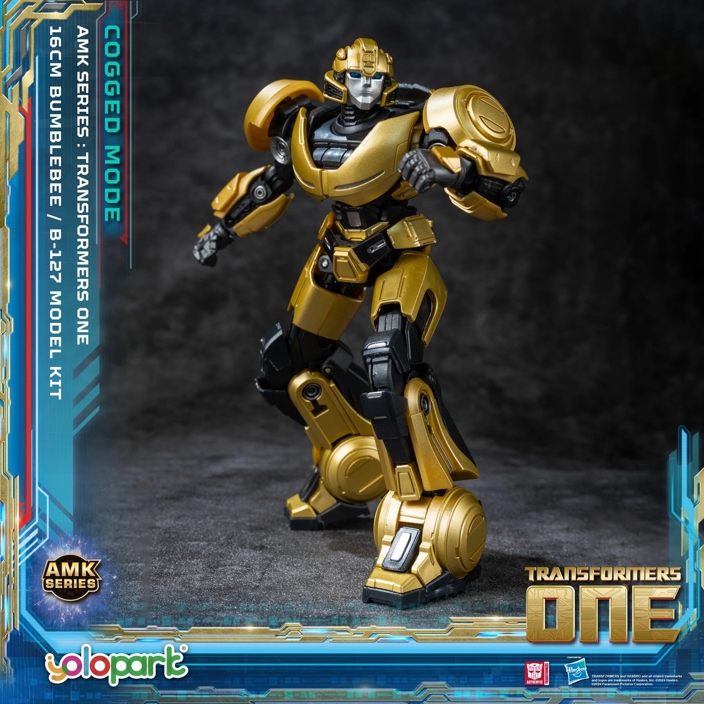 Yolopark Bumblebee Transformers Action Figure Cogged Mode
