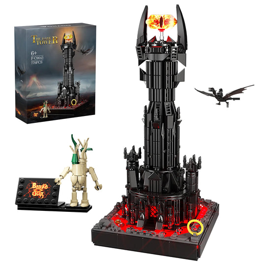 BuildingBoat Dark Tower LED Building Blocks Kit Architecture