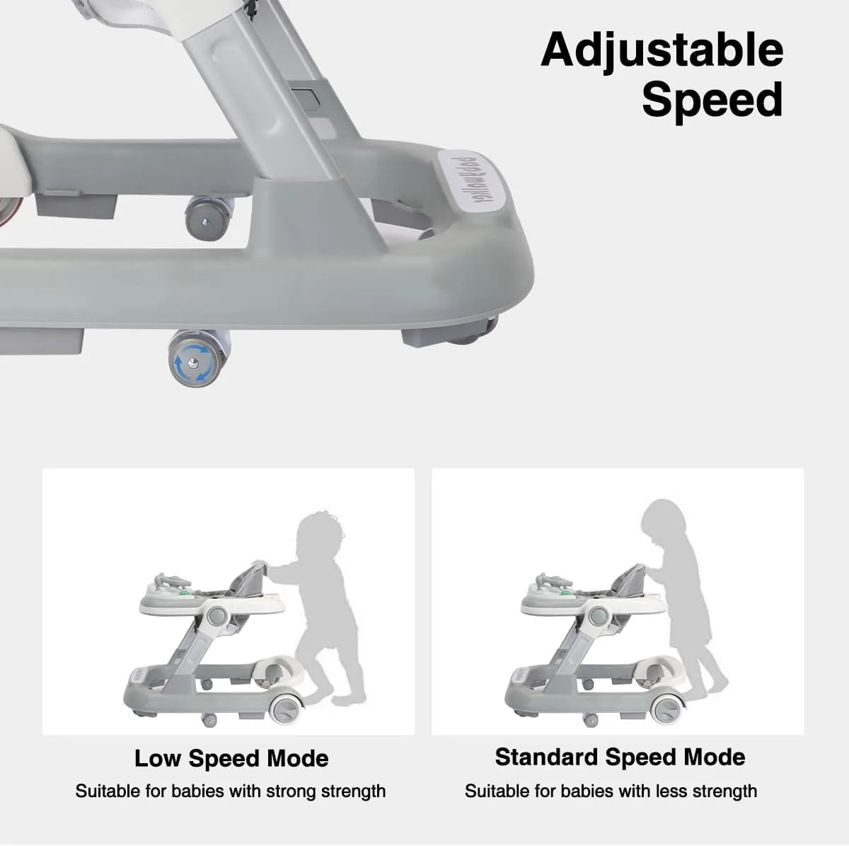 Ubravoo Two In One Baby Walker With Removable Tray Pro