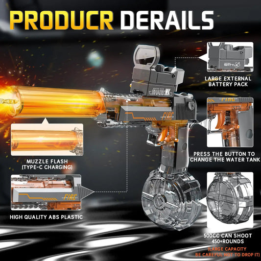 Hign-concerned Powerful Squirt Gun Auto Water Blaster