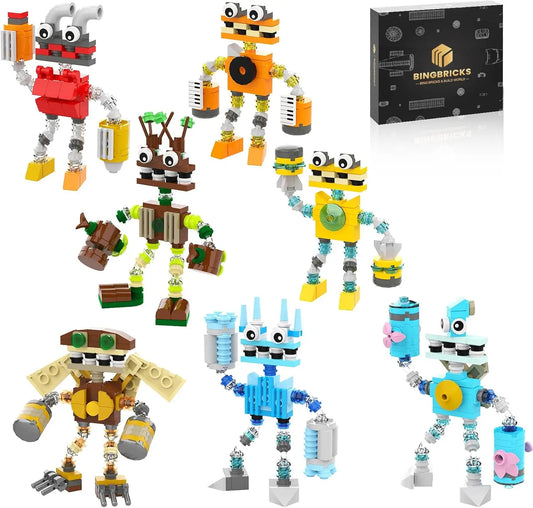 Wubbox Sing Monsters Building Set 639 Pieces 7 In 1