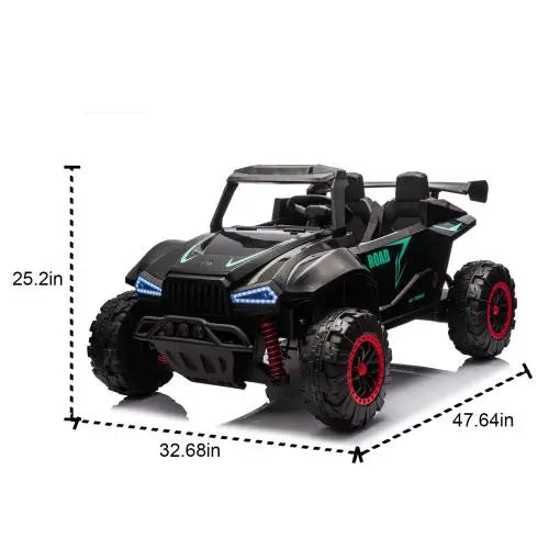 24V Two Seater Kids Ride Electric Car With Parent Control