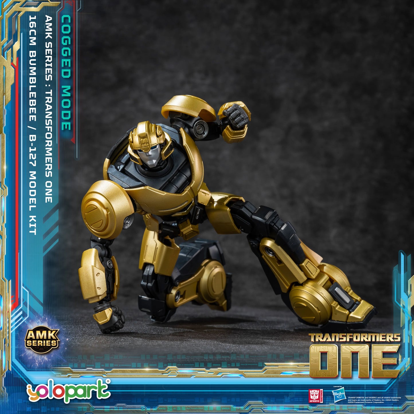 Yolopark Bumblebee Transformers Action Figure Cogged Mode
