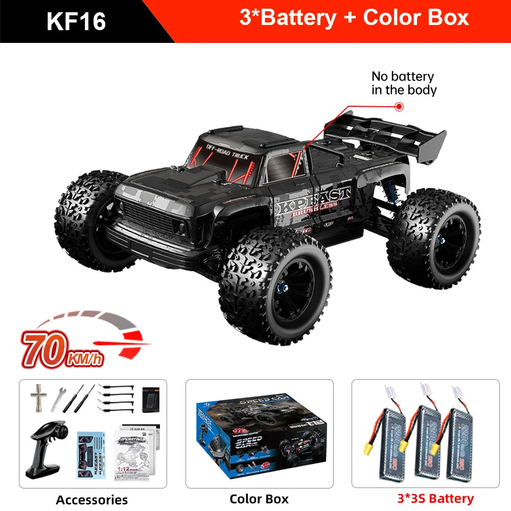 Teeggi OneToTwelve High Speed Drift RC Car 4WD 3S Offroad
