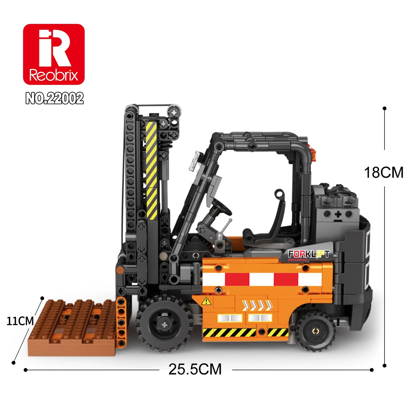 Remote Control Forklift Building Blocks Engineering RC Vehicle Toy
