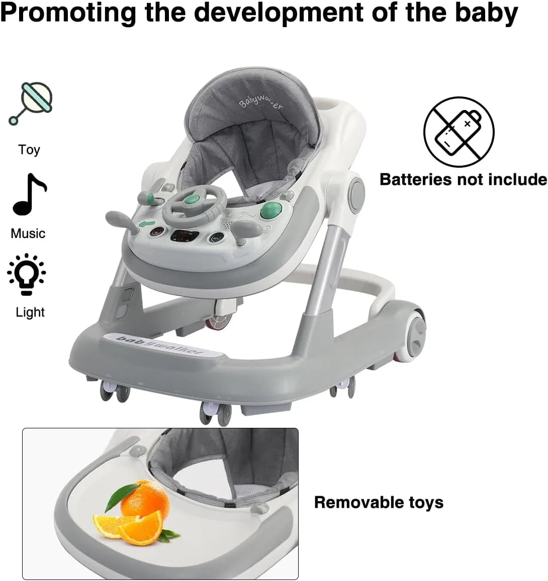 Ubravoo Two In One Baby Walker With Removable Tray Pro