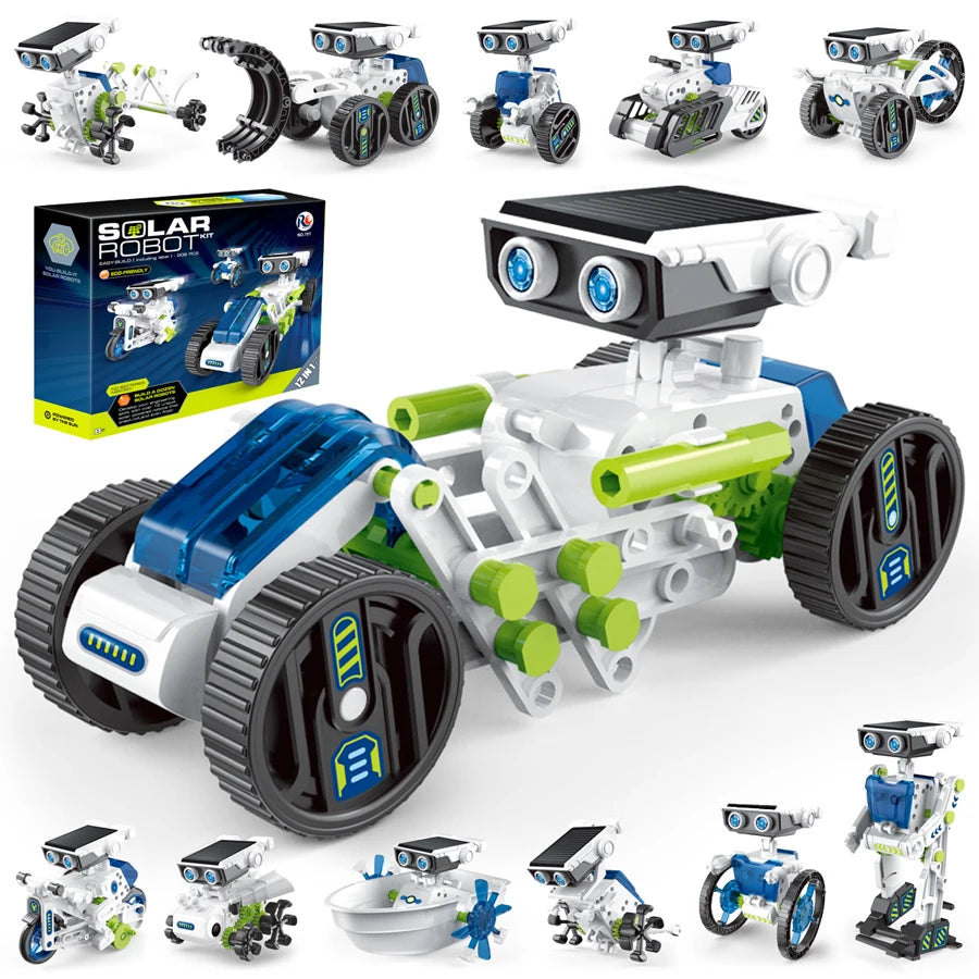 Conusea 12 in 1 Solar Robot Kit Educational STEM Toy