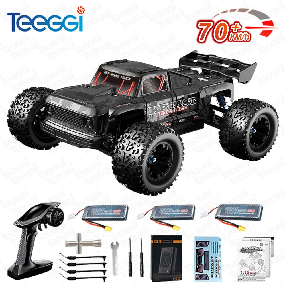 Teeggi KF16 High Speed Drift RC Car 4WD Brushless Motor