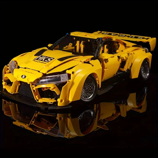 Hign Concerned Racing Car Building Block Model Kit